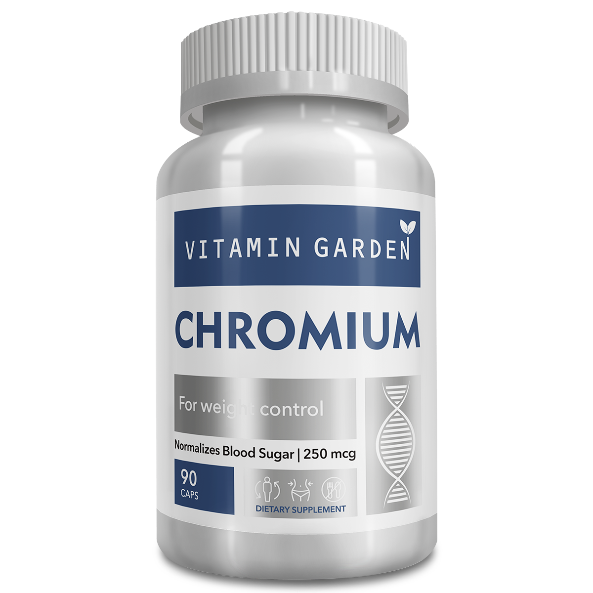 Пиколинат хрома VITAMIN GARDEN LE Chromium Picolinat 250 мкг капсулы 90 шт.