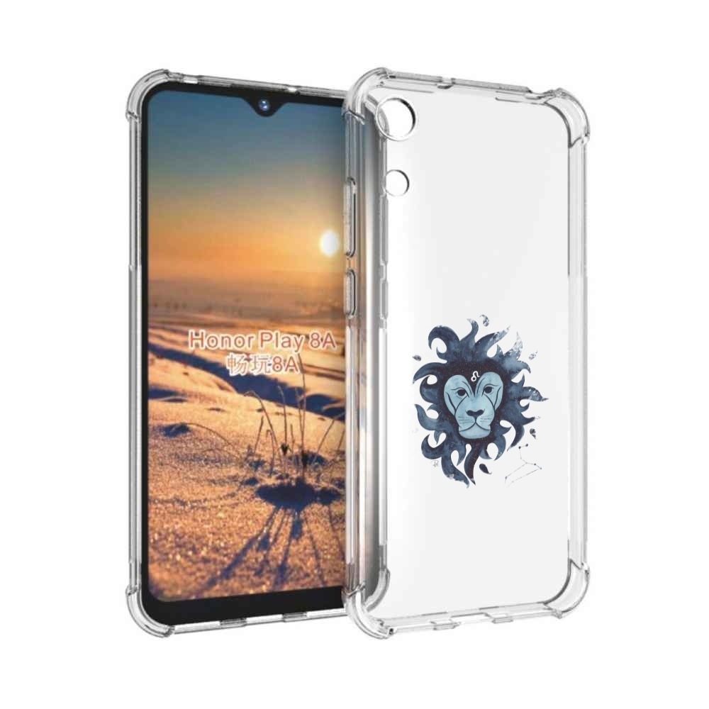 Чехол бампер MyPads знак зодиака лев 5 для Honor 8A