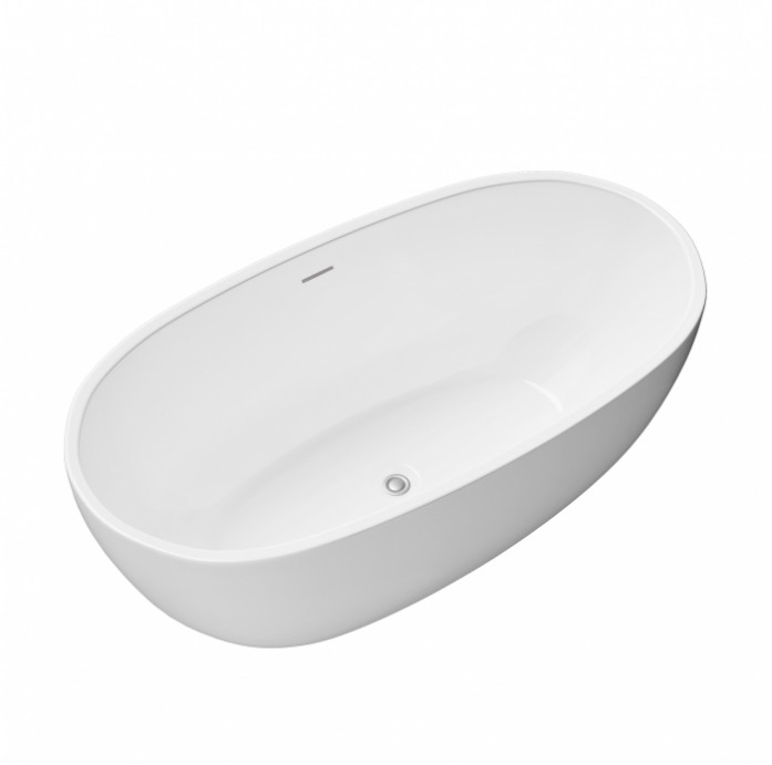 

Ванна акриловая отдельностоящая Grossman Classic GR-2503 170х87 см, объем 370 л, Белый, Grossman Classic