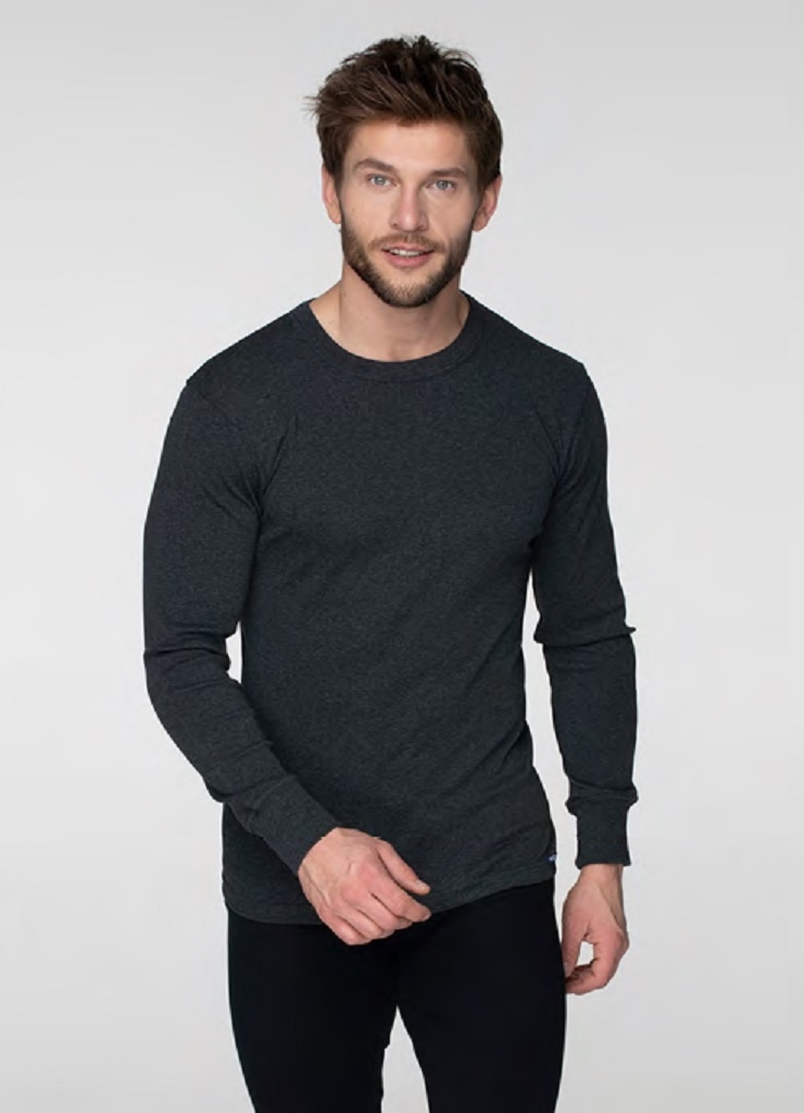 

Лонгслив домашний мужской Key 56576-21 серый XL, 56576-21