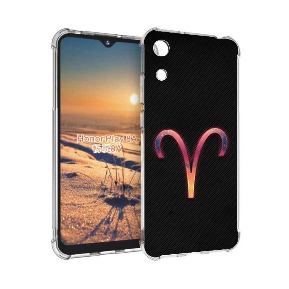 

Чехол бампер MyPads знак зодиака овен 1 для Honor 8A, Прозрачный, Tocco
