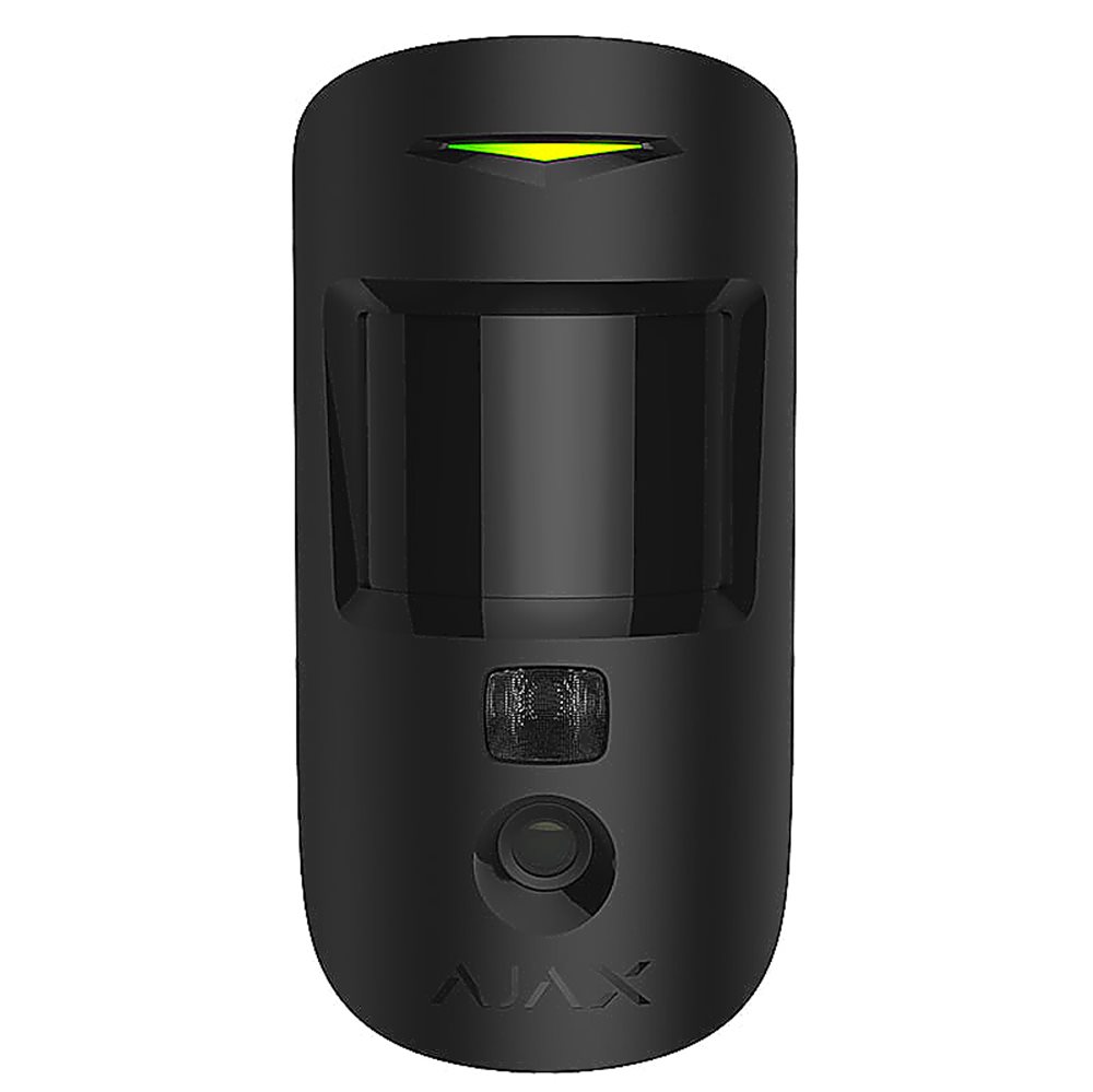 Датчик движения с фотокамерой для верификации тревог (черный) Ajax MotionCam MotionCam (черный)