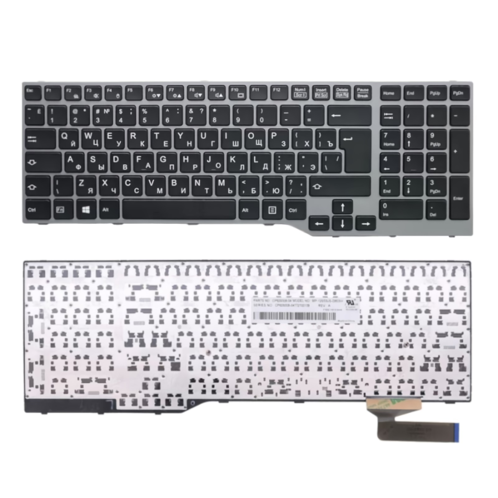 Клавиатура AiTech для ноутбука fujitsu-siemens E556, E554, E753, E756, E754