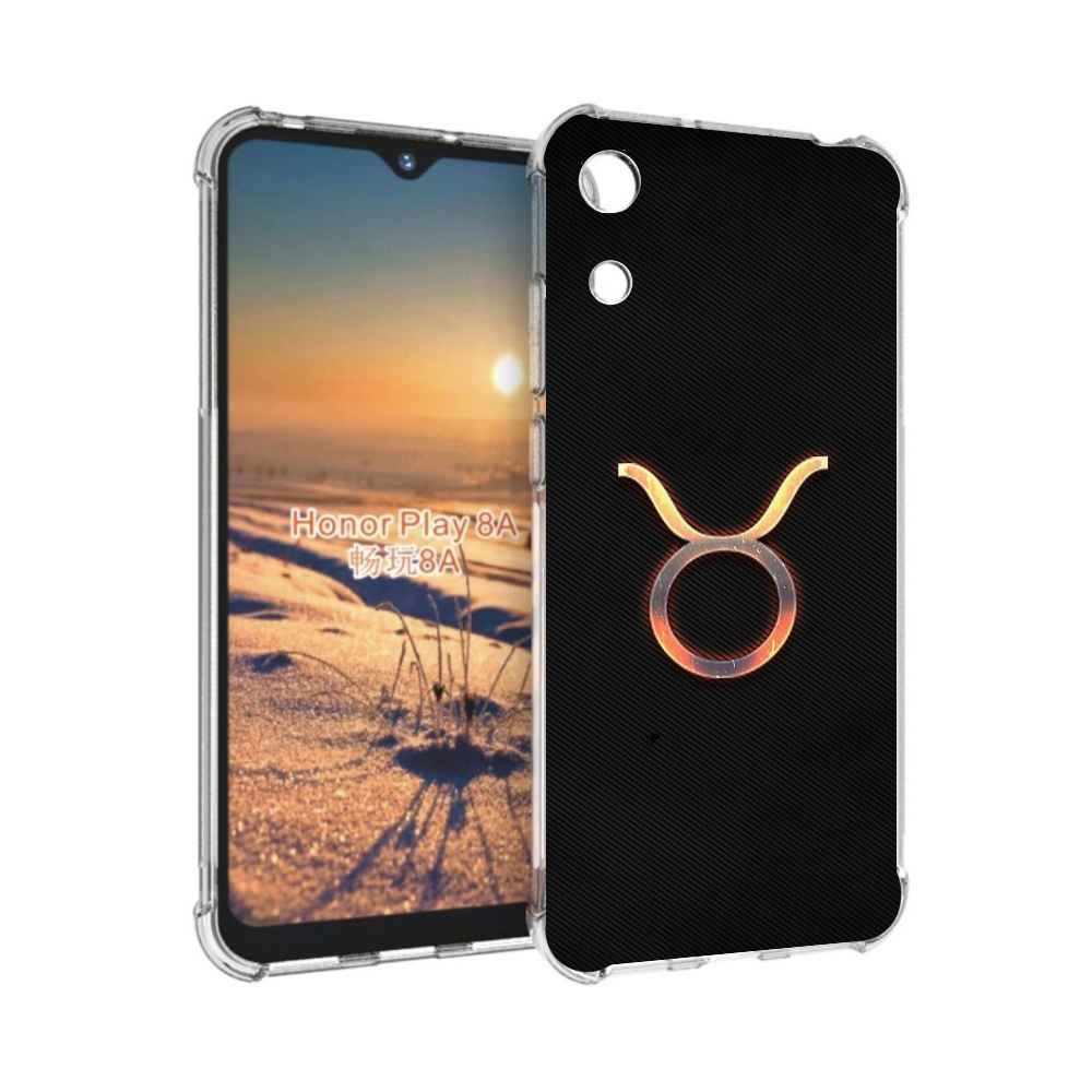 Чехол бампер MyPads знак зодиака телец 5 для Honor 8A