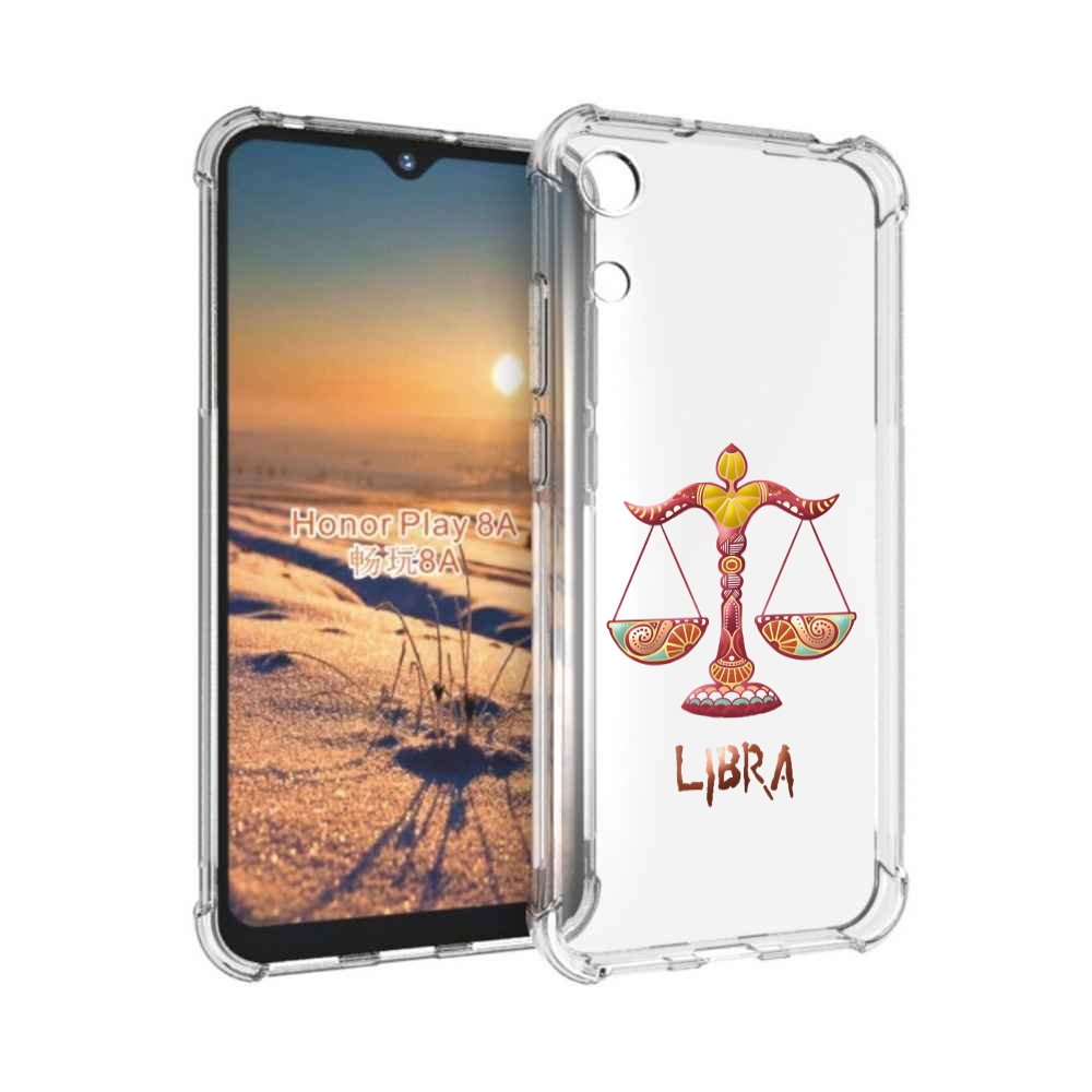 

Чехол бампер MyPads знак-зодиака-весы-8 для Honor 8A, Прозрачный, Tocco