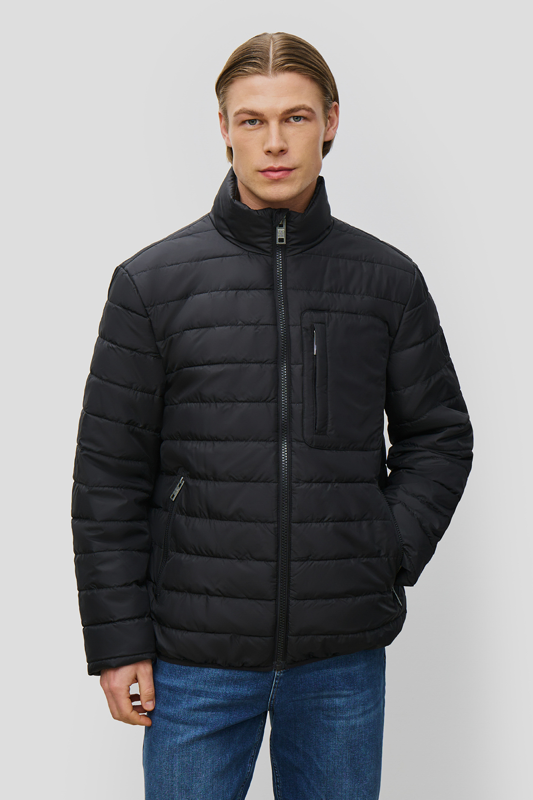 

Куртка мужская Baon B5423001 черная 3XL, Черный, B5423001