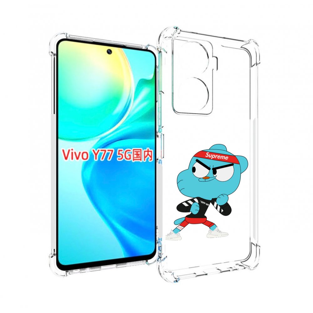 

Чехол MyPads Модный-Гамбол для Vivo Y77 5G, Прозрачный, Tocco