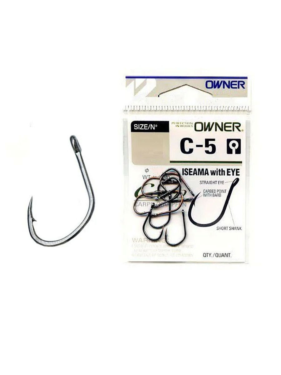 Крючок рыболовный №6