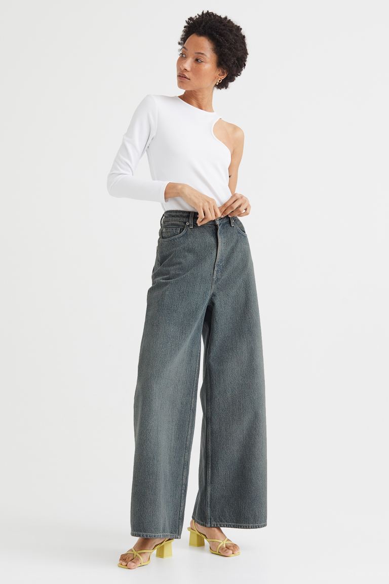 

Джинсы женские H&M 1001949004 голубые 34 (доставка из-за рубежа), Голубой, 1001949004
