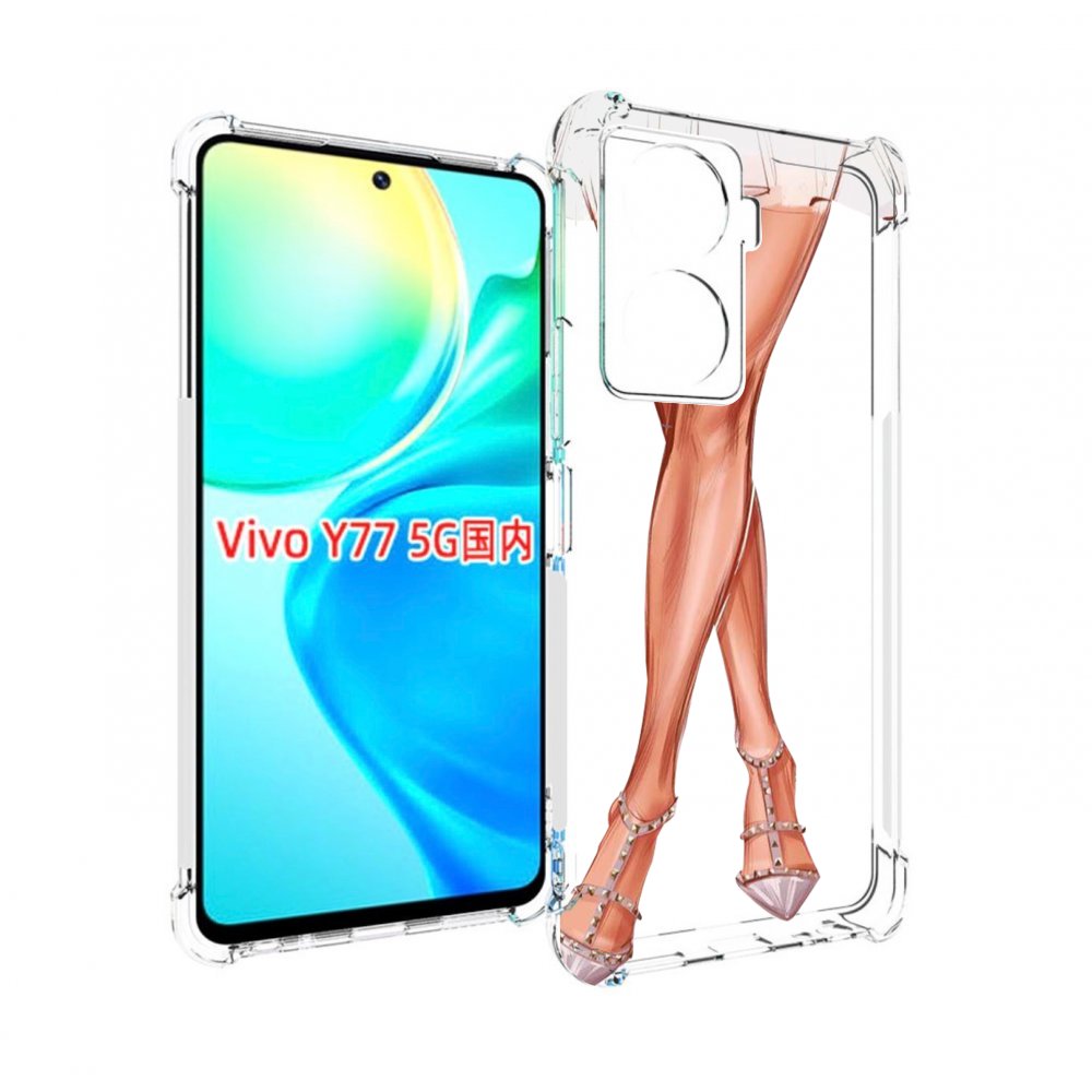 

Чехол MyPads Ножки для Vivo Y77 5G, Прозрачный, Tocco
