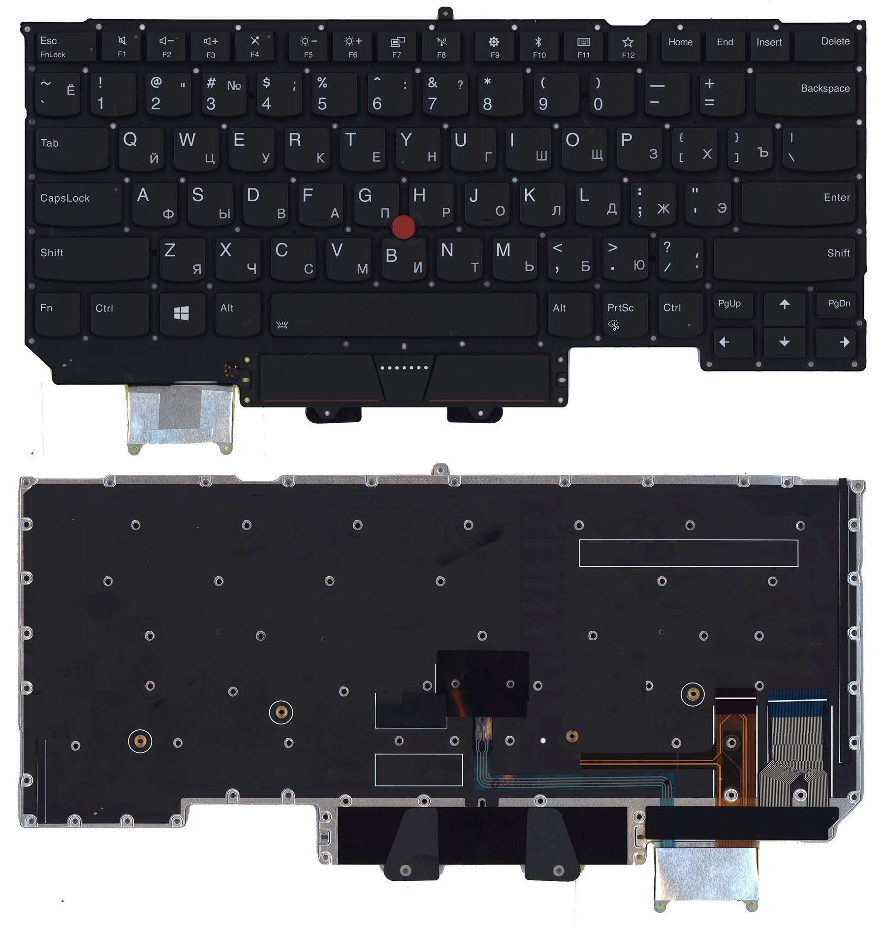 

Клавиатура Lenovo для ноутбука Lenovo X1, Carbon Gen 5 2017