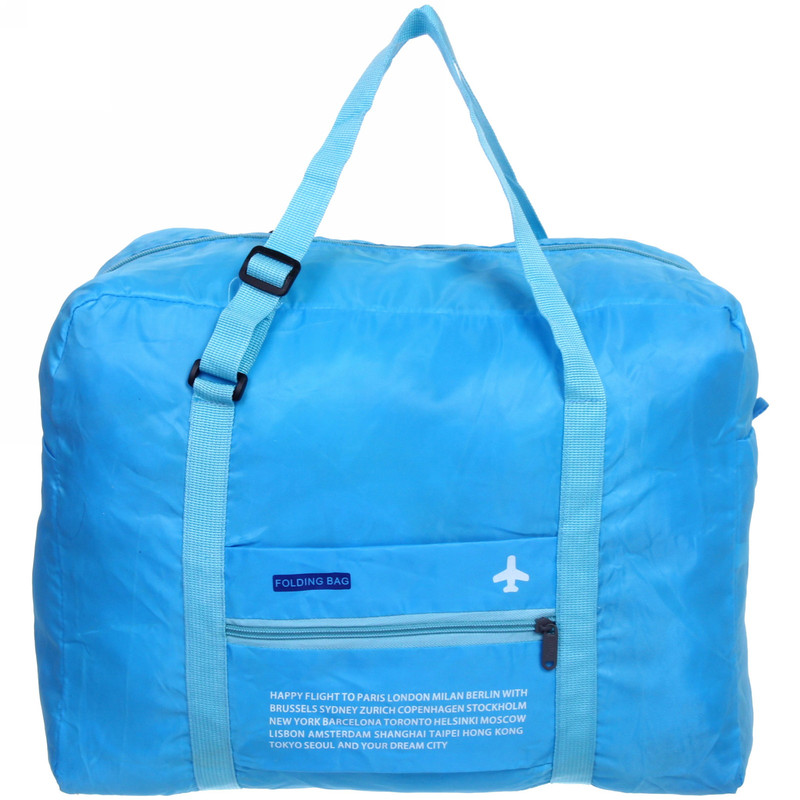 

Дорожная сумка женская UltraMarine Travel голубая, 42х30х18 см, Travel