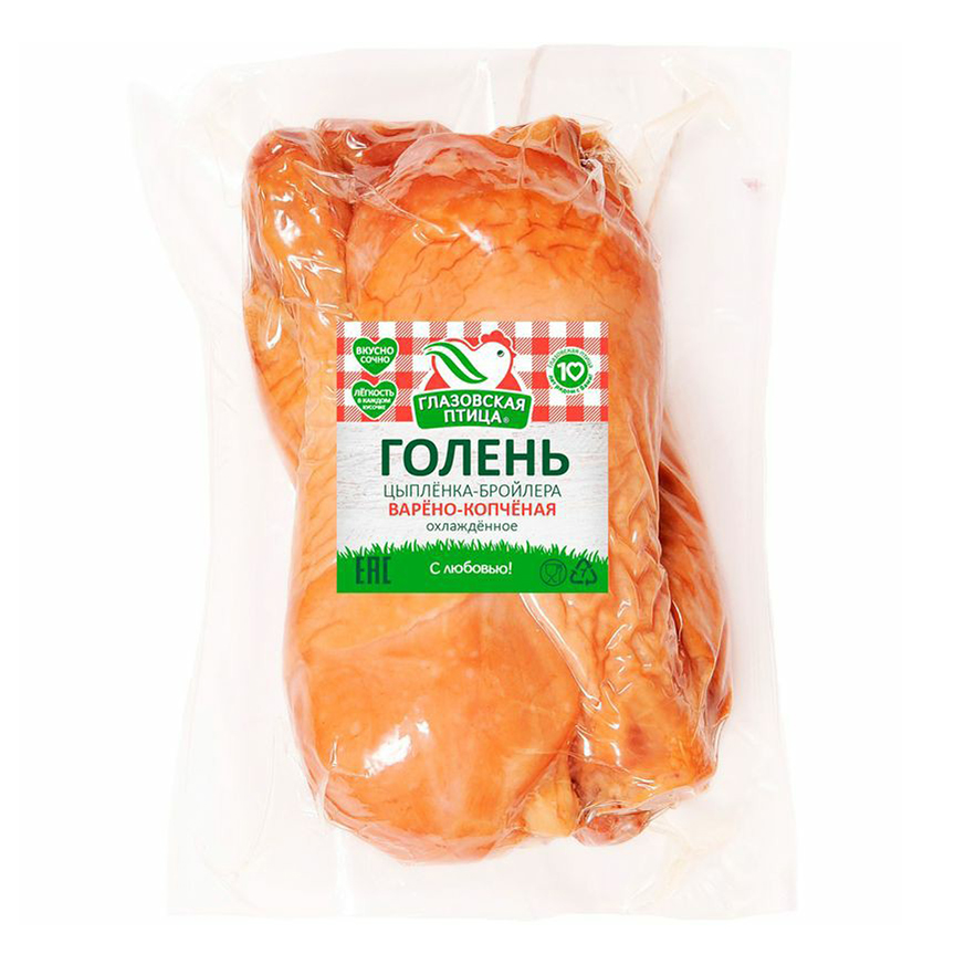 

Голень цыпленка-бройлера варено-копченый Глазовская птица