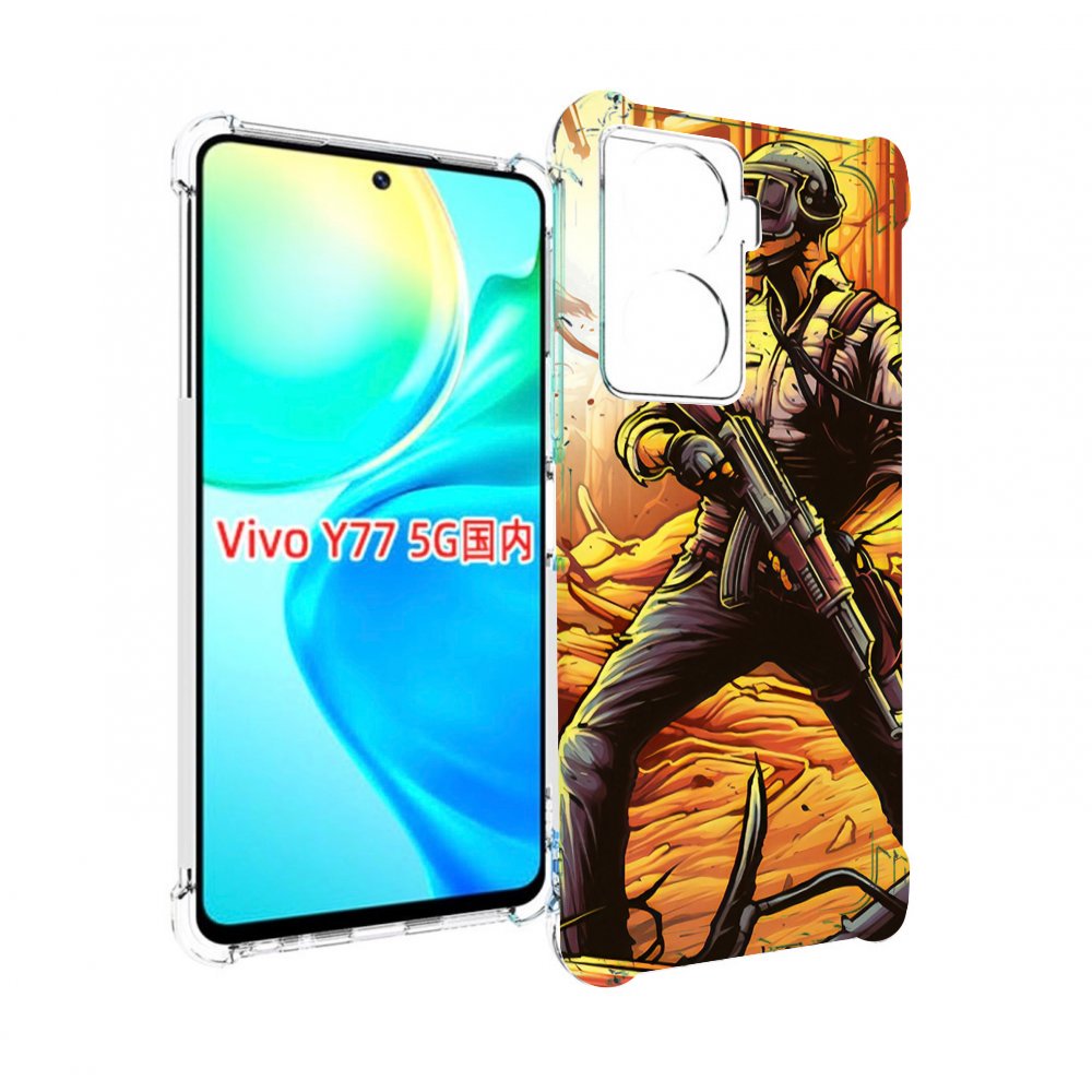

Чехол MyPads Пабг для Vivo Y77 5G, Прозрачный, Tocco