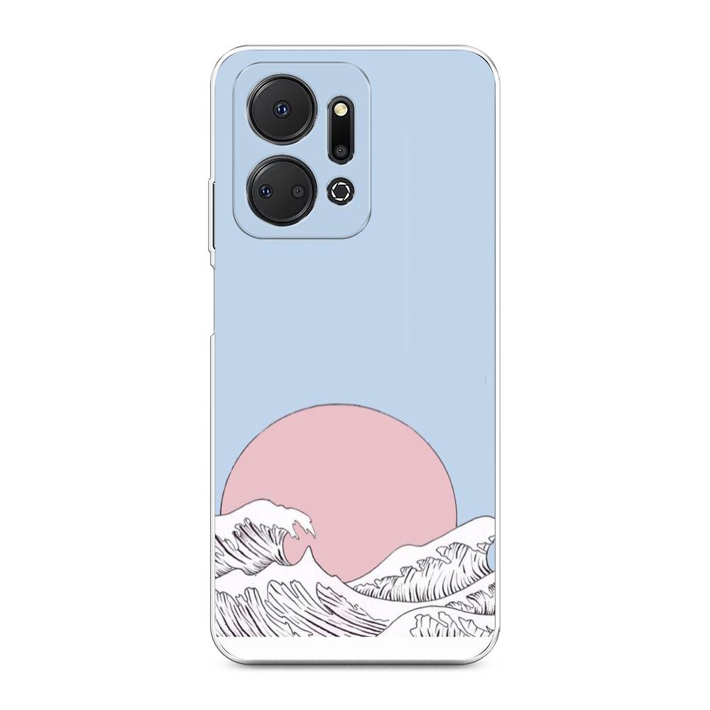 

Чехол Awog на Honor X7A "Японское солнце", 6120650-10