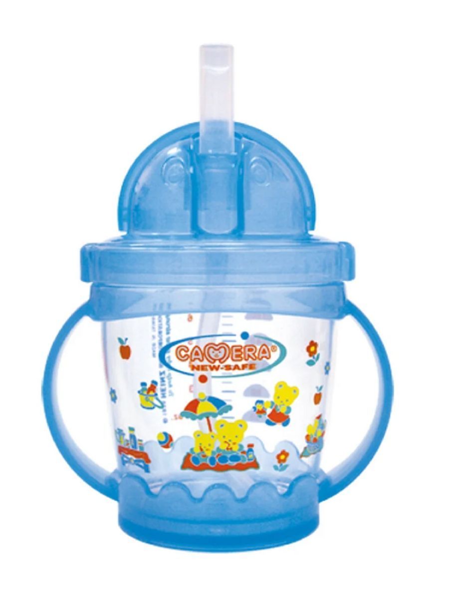 Поильник детский Camera трубочка 180мл