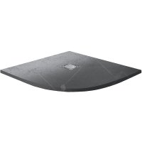 фото Душевой поддон из искусственного камня rgw stone tray st/al-g 100х100 16153100-02 графит