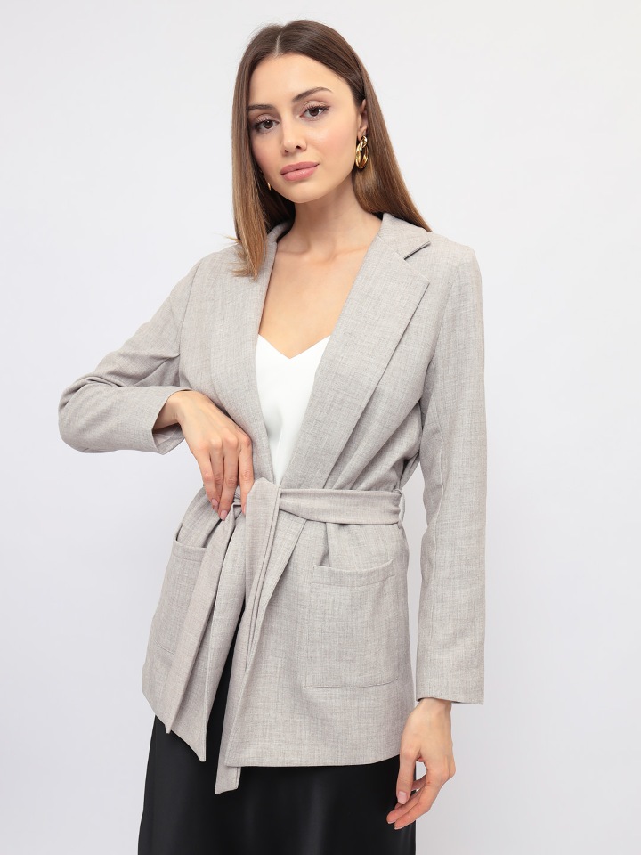

Жакет женский G pride 2pj10hlМ20 цв. серый р.40 RU, 2pj10hlМ20