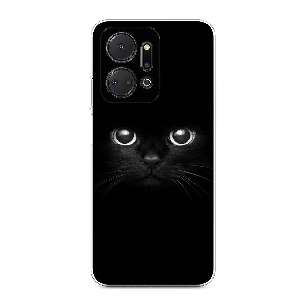 

Чехол Awog на Honor X7A "Взгляд черной кошки", Черный, 6120650-1