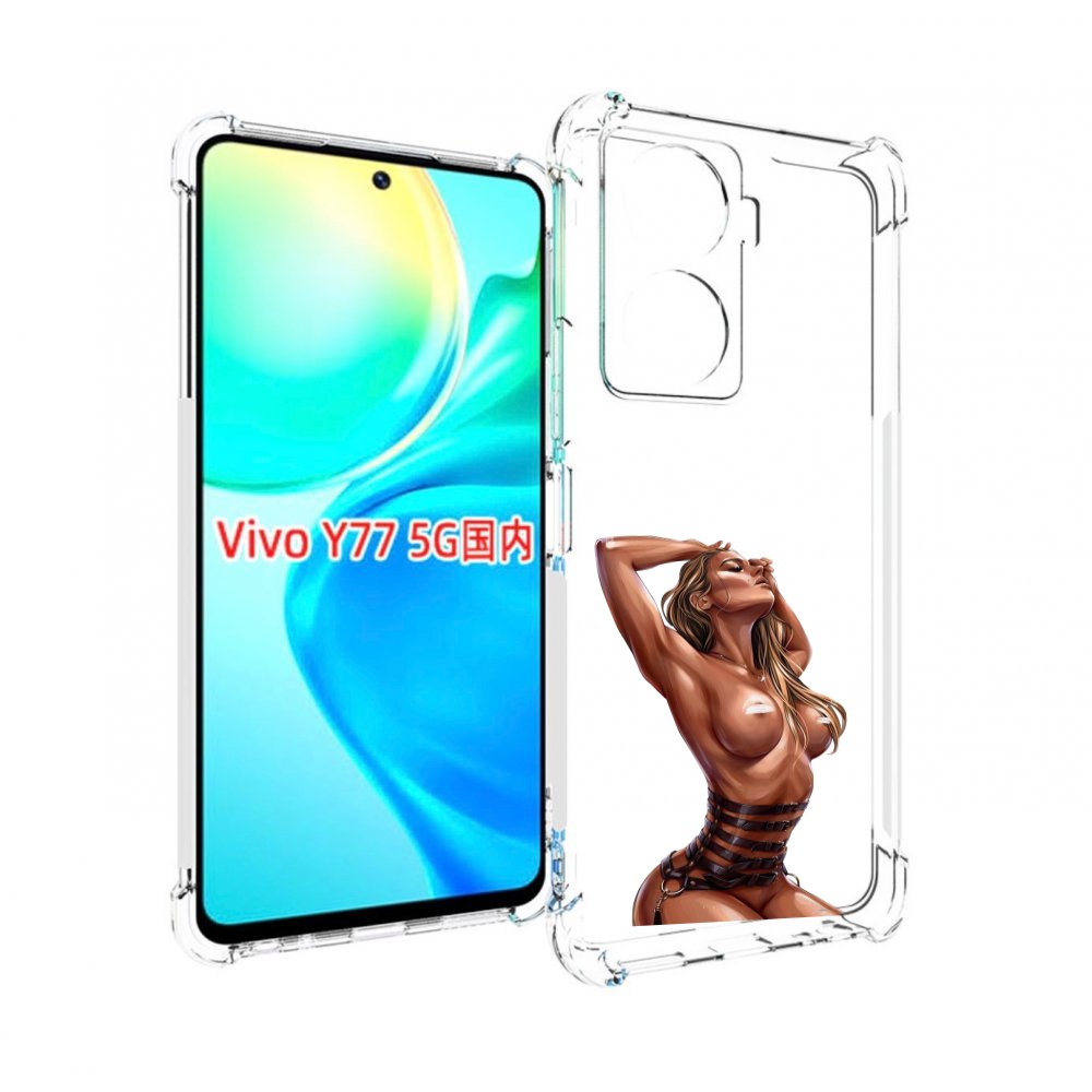 

Чехол MyPads Портупея денский для Vivo Y77 5G, Прозрачный, Tocco