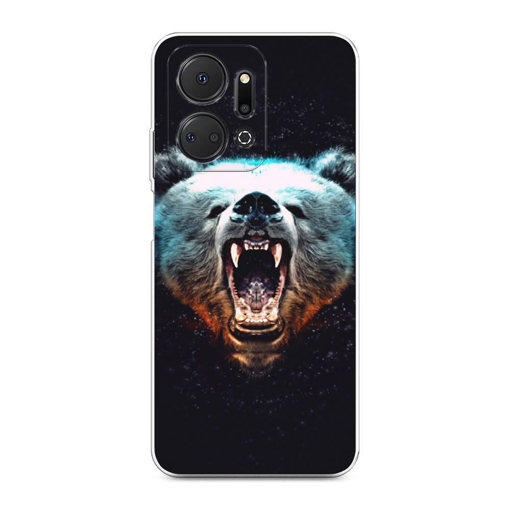 

Чехол Awog на Honor X7A "Медведь", Коричневый;голубой;черный, 6120650-2