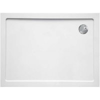 фото Душевой поддон из стеклопластика cezares tray 90x80 tray-m-ah-90/80-35-w белый