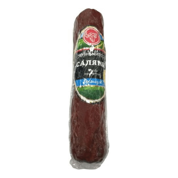 Колбаса сырокопченая Челны-Мясо Салями +-300 г