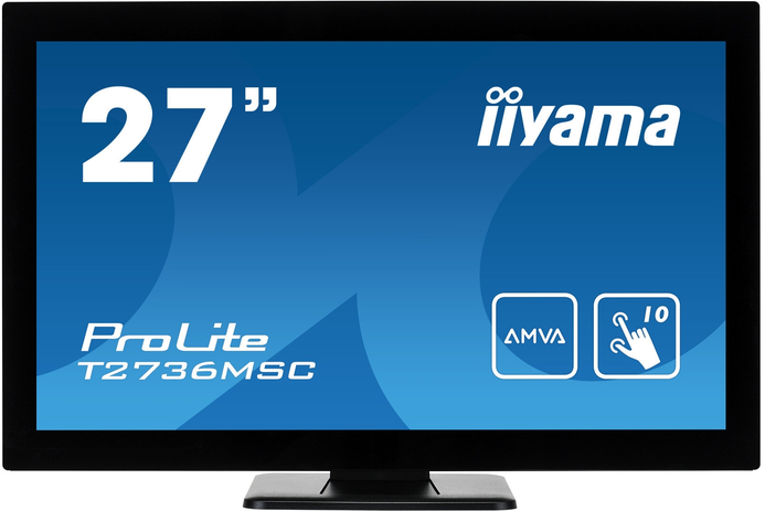 фото Монитор iiyama t2736msc-b1 black