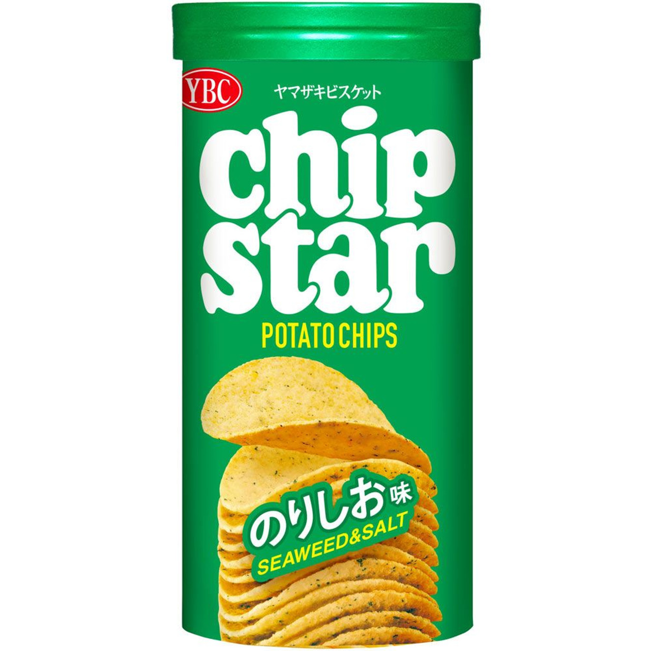 Чипсы Yamazaki Chipstar картофельные, размер S, солёный вкус, с водорослями нори, 45 г