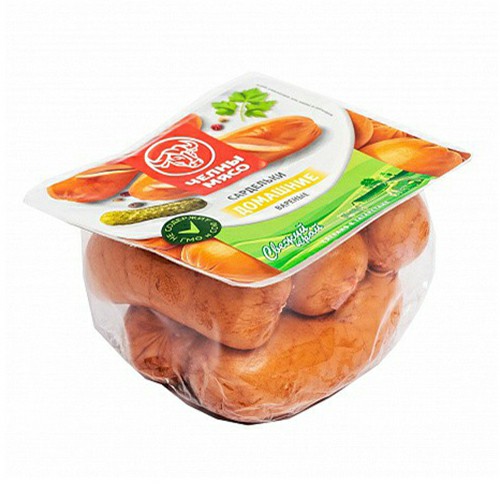 

Сардельки Челны-Мясо Домашние мини вареные +-500 г