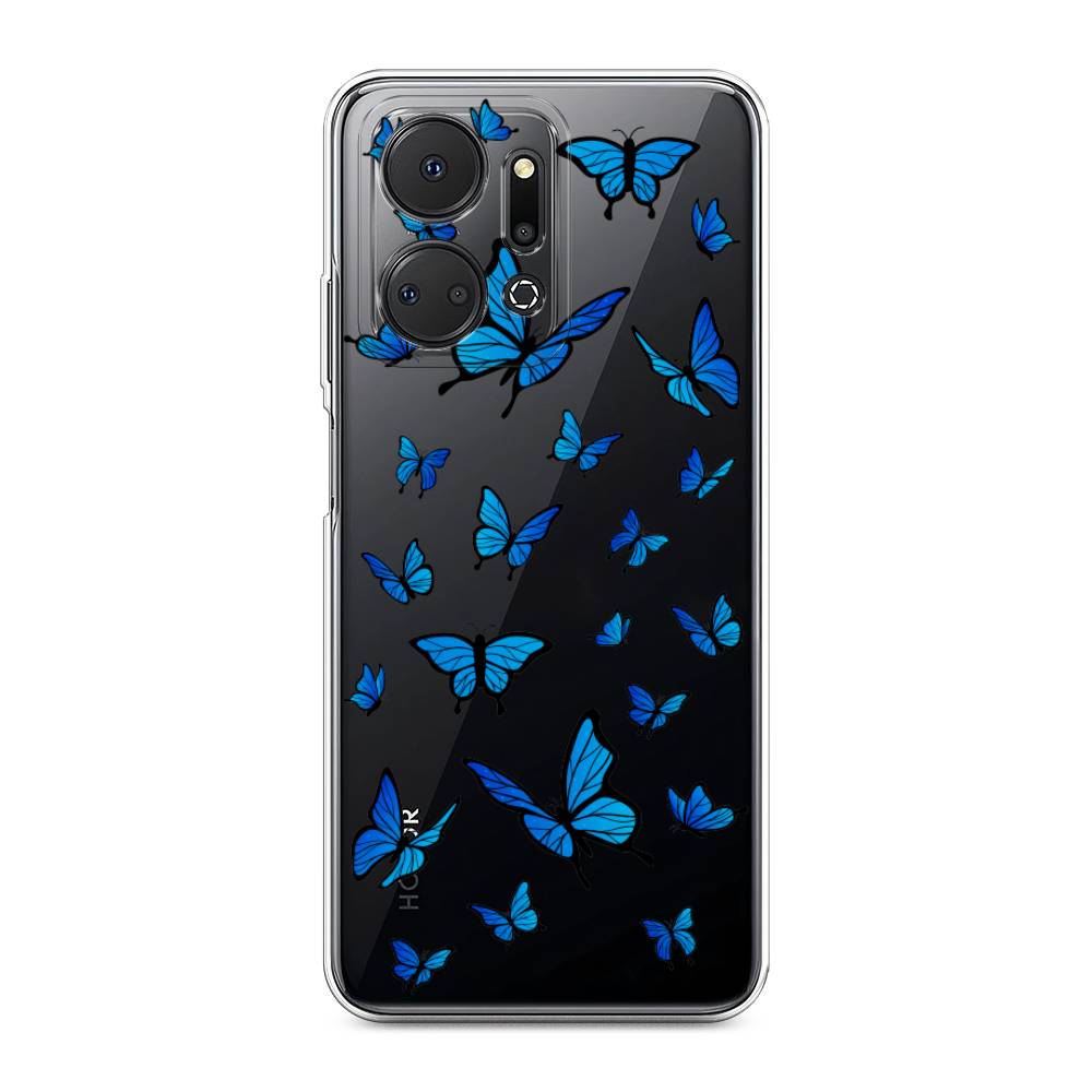 

Чехол Awog на Honor X7A "Синие бабочки", Синий;белый, 6120650-1