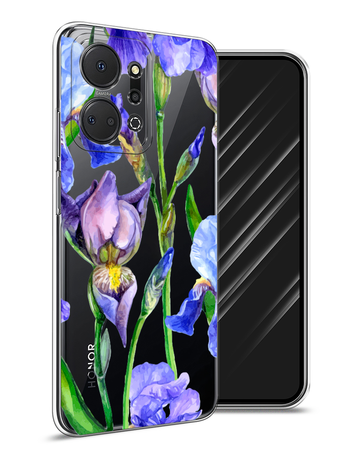 

Чехол Awog на Honor X7A "Синие ирисы", Фиолетовый;голубой;зеленый, 6120650-8