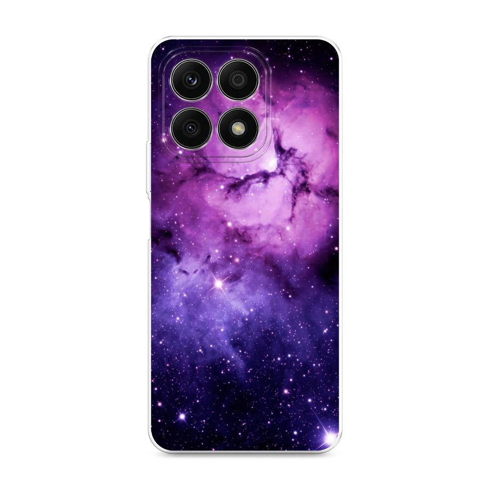 

Силиконовый чехол "Космос 18" на Honor X8A, Прозрачный