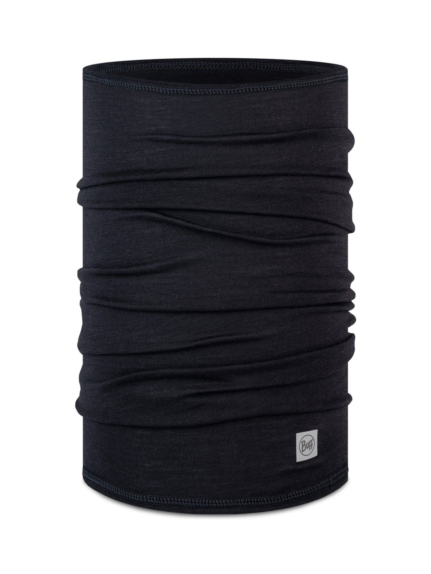 

Бандана Buff Lightweight Merino Wool Solid Black, Lightweight Merino Wool