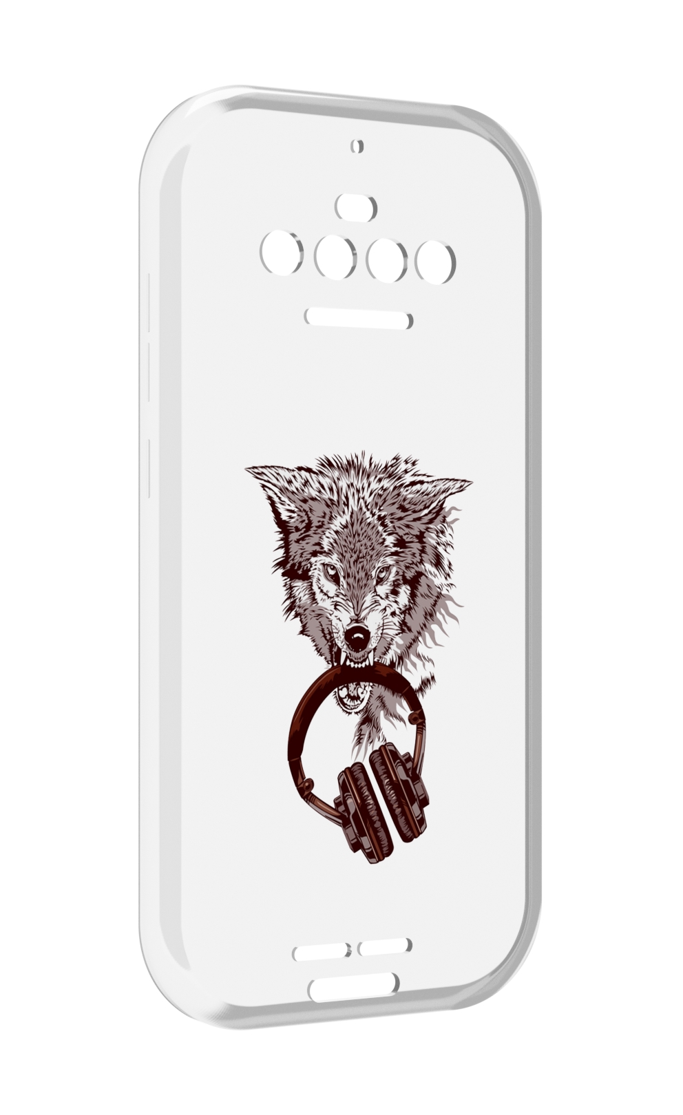 

Чехол MyPads дикий волк для Oukitel F150 R2022, Прозрачный, Tocco