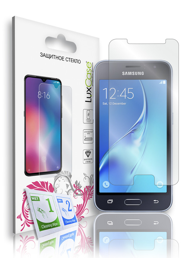 

Защитное стекло плоское LuxCase для Samsung Galaxy J1 (2016)/82070