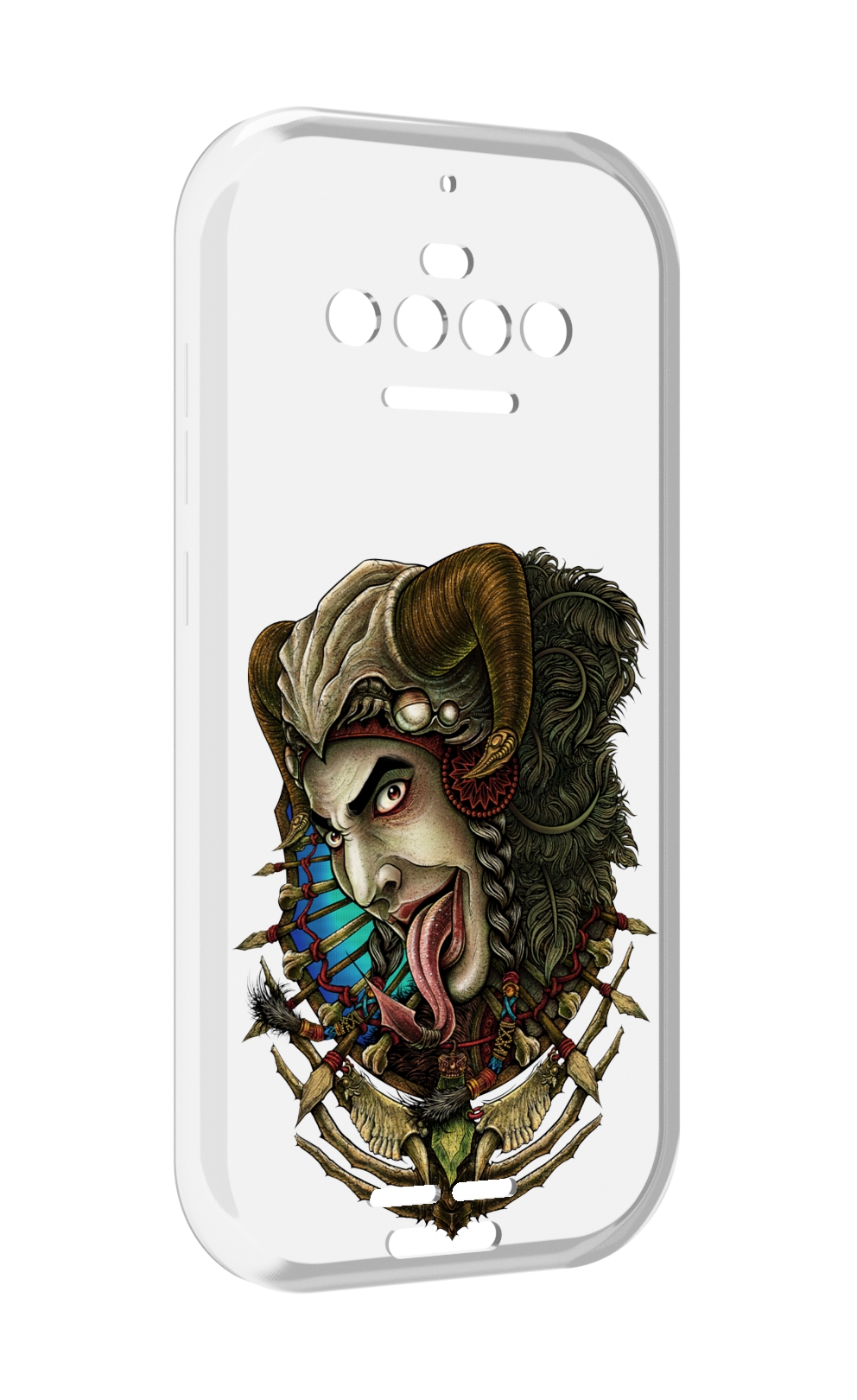 

Чехол MyPads длинный язык для Oukitel F150 R2022, Прозрачный, Tocco