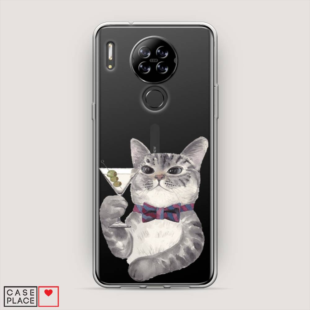 

Силиконовый чехол "Кот джентльмен" на Blackview A80, Кот джентльмен