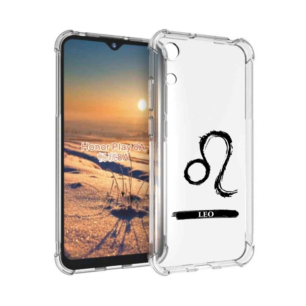 

Чехол бампер MyPads знак-зодиака-лев-7 для Honor 8A, Прозрачный, Tocco