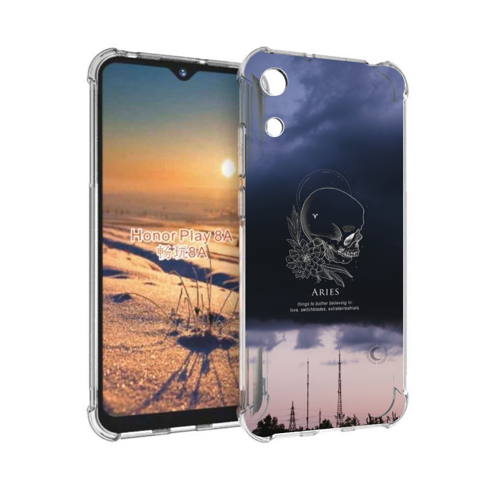 

Чехол бампер MyPads знак-зодиака-овен-4 для Honor 8A, Прозрачный, Tocco