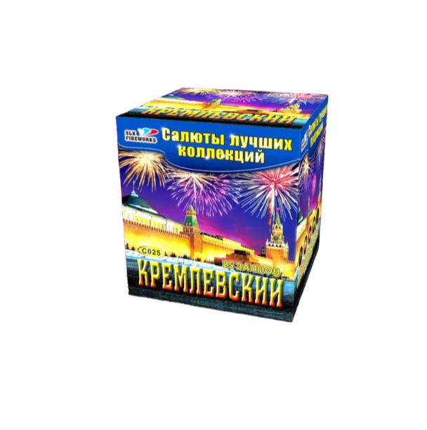 Батарея салютов Slk fireworks Кремлевский C025 25 залпов