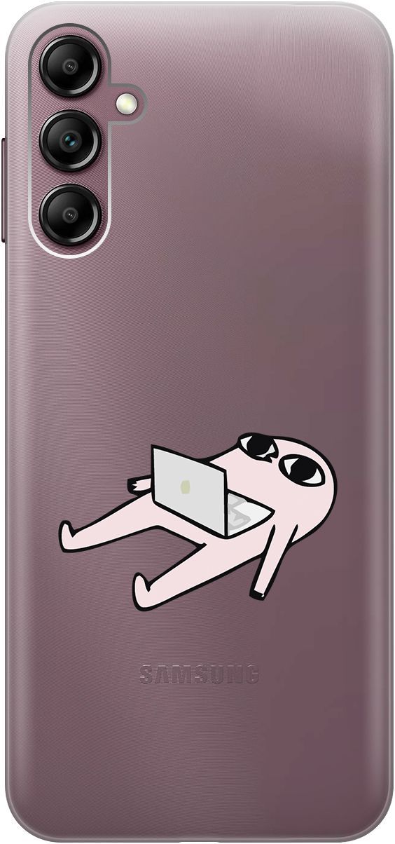 Силиконовый чехол на Samsung Galaxy A14 