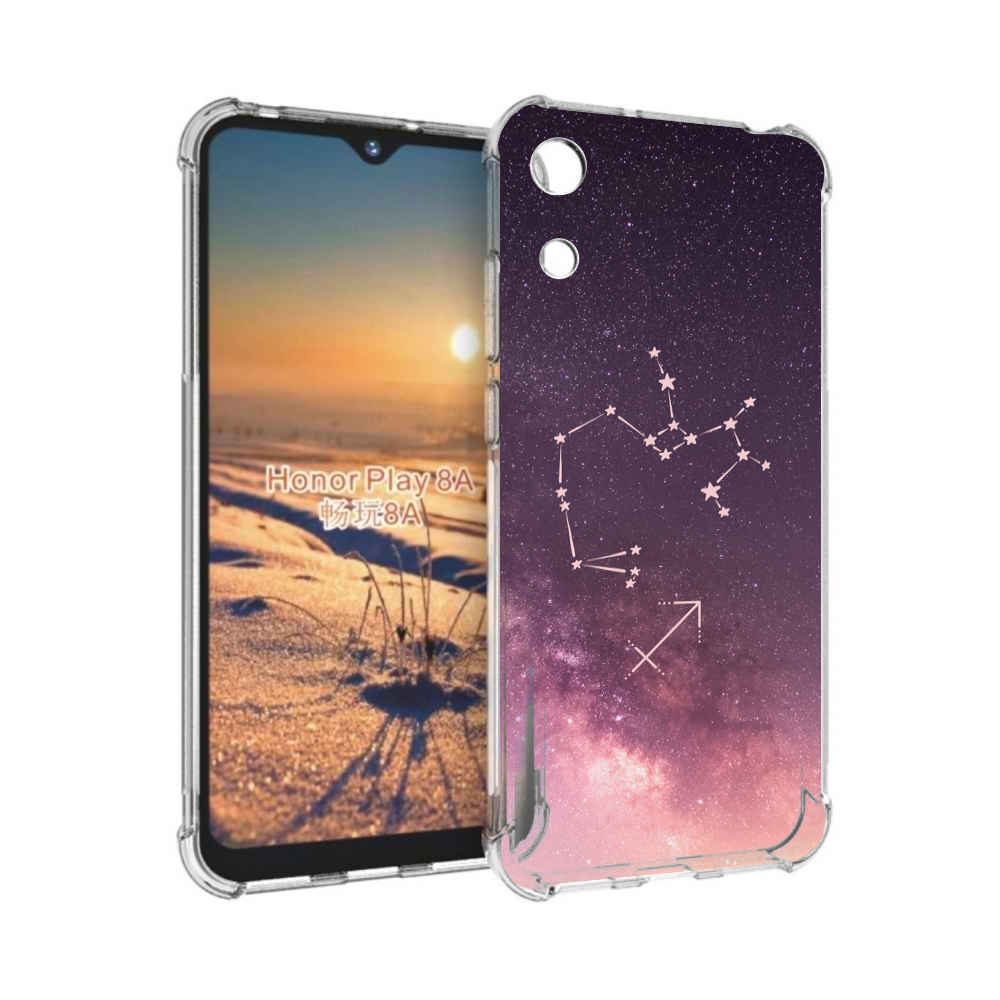 

Чехол бампер MyPads знак-зодиака-стрелец-2 для Honor 8A, Прозрачный, Tocco