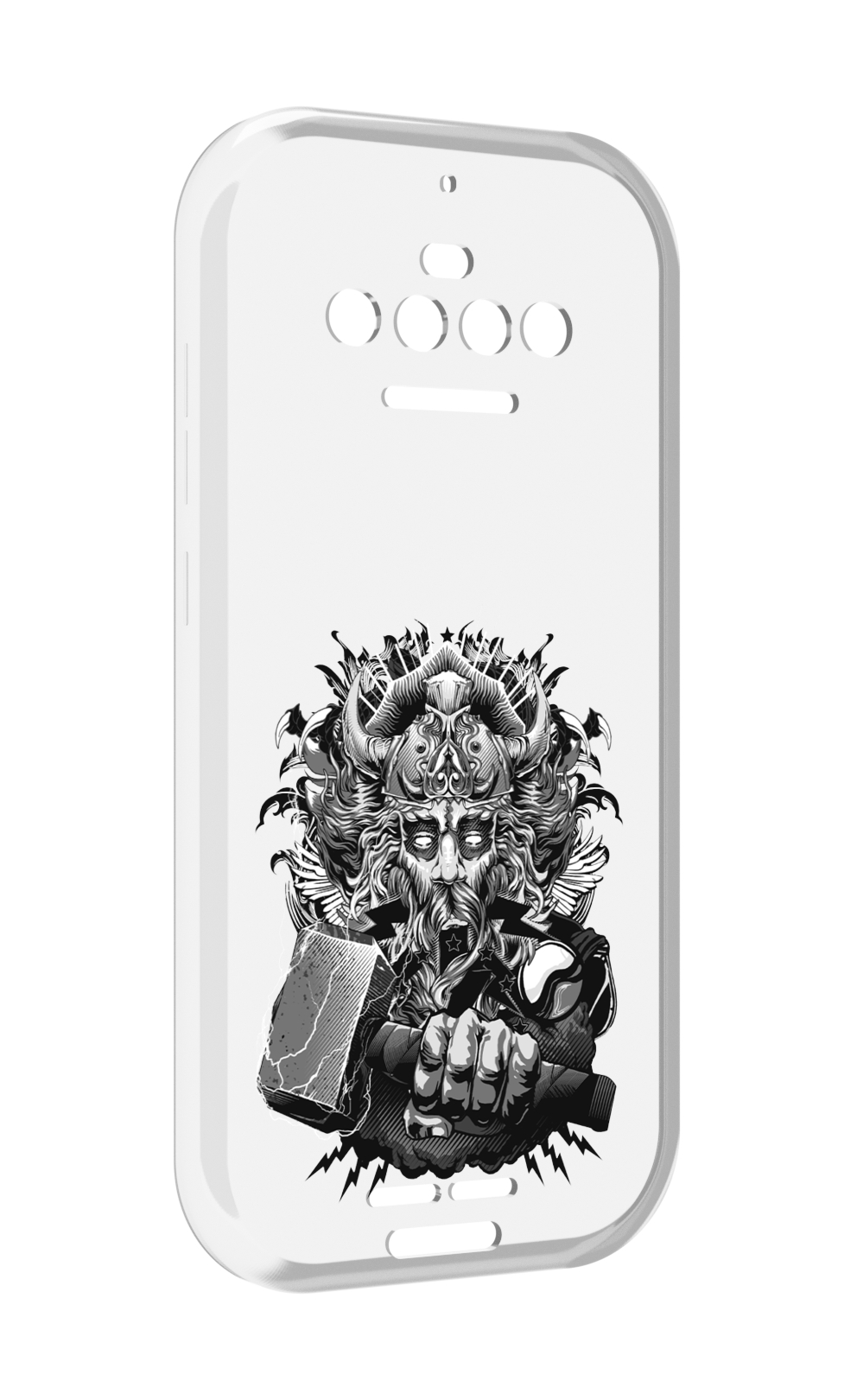 

Чехол MyPads злой тор для Oukitel F150 R2022, Прозрачный, Tocco