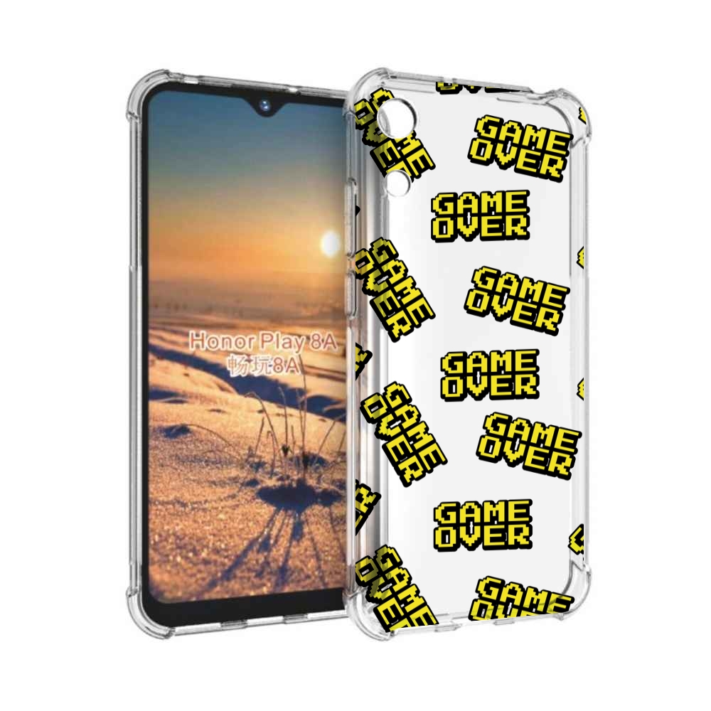 

Чехол бампер MyPads игра-окончена для Honor 8A, Прозрачный, Tocco