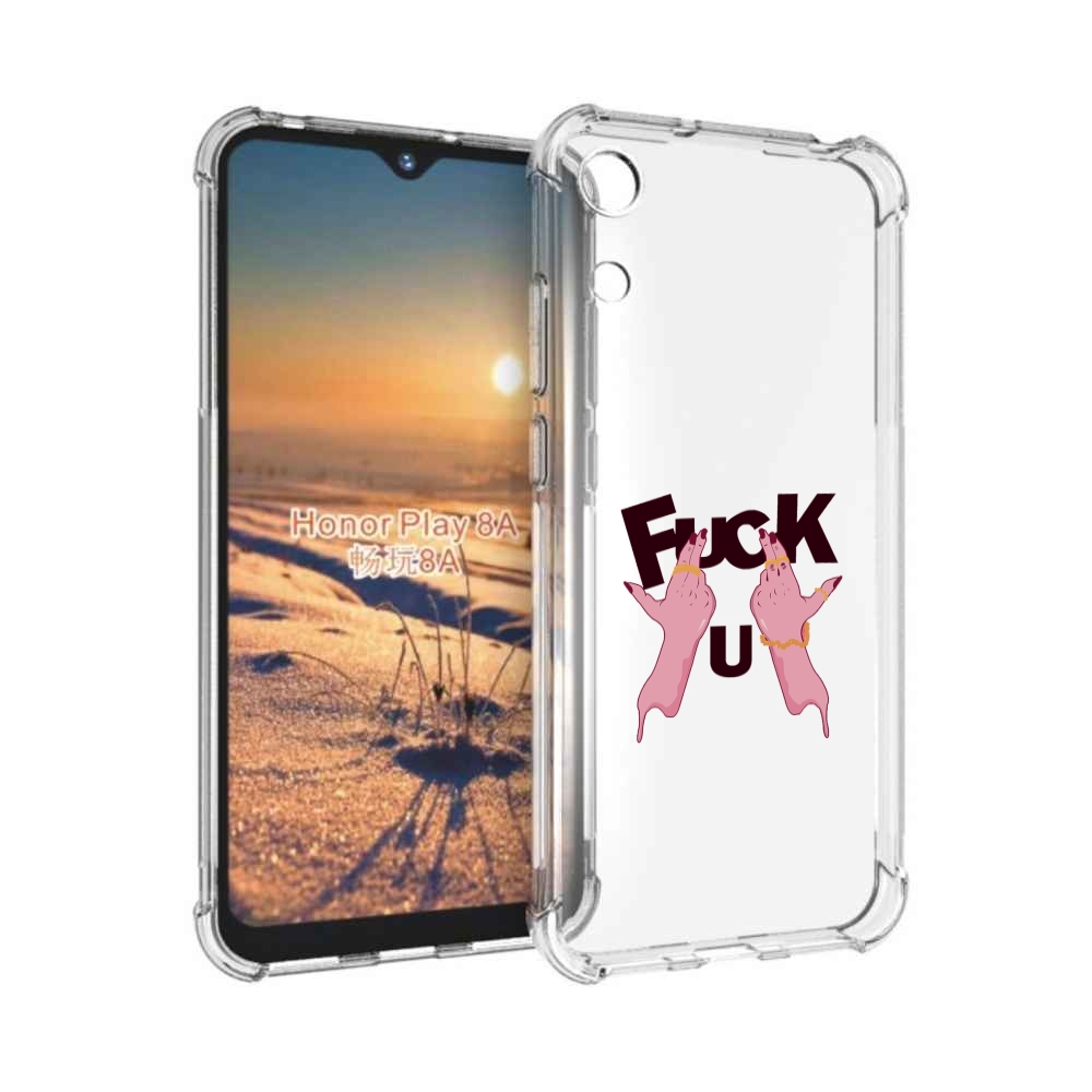 

Чехол бампер MyPads иди-ты для Honor 8A, Прозрачный, Tocco