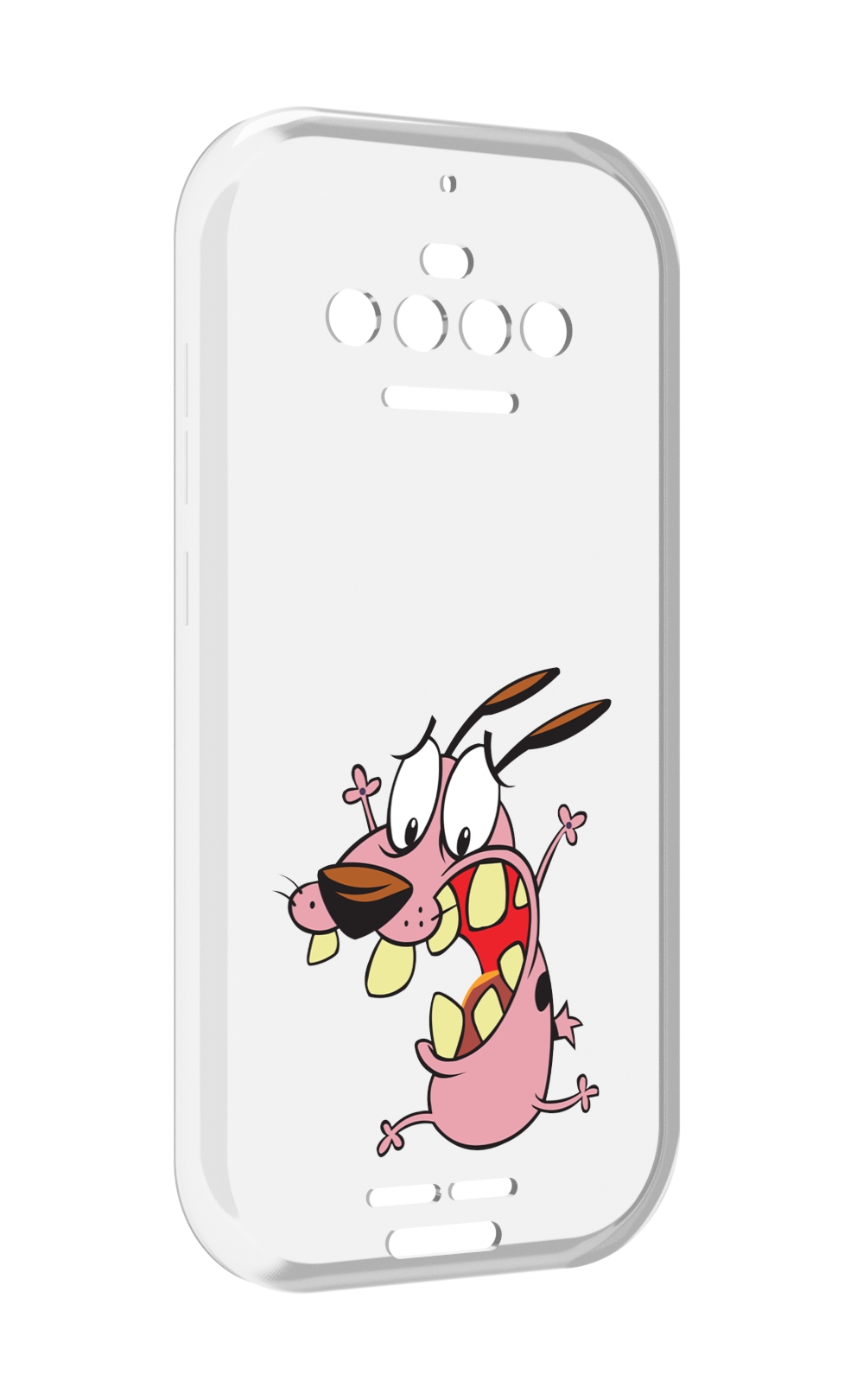 

Чехол MyPads зубастый бобик для Oukitel F150 R2022, Прозрачный, Tocco