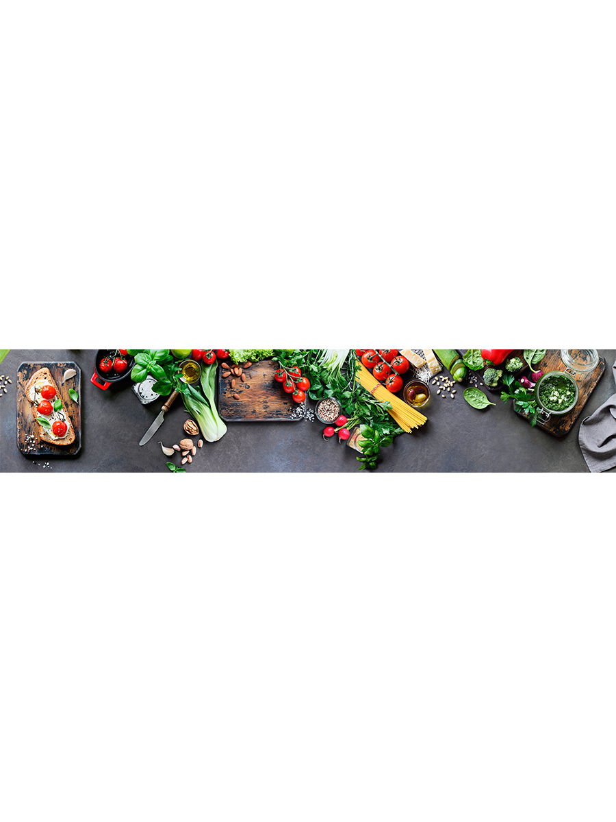 

Кухонный фартук Dellitas Гурман 3424 300*60м, Разноцветный