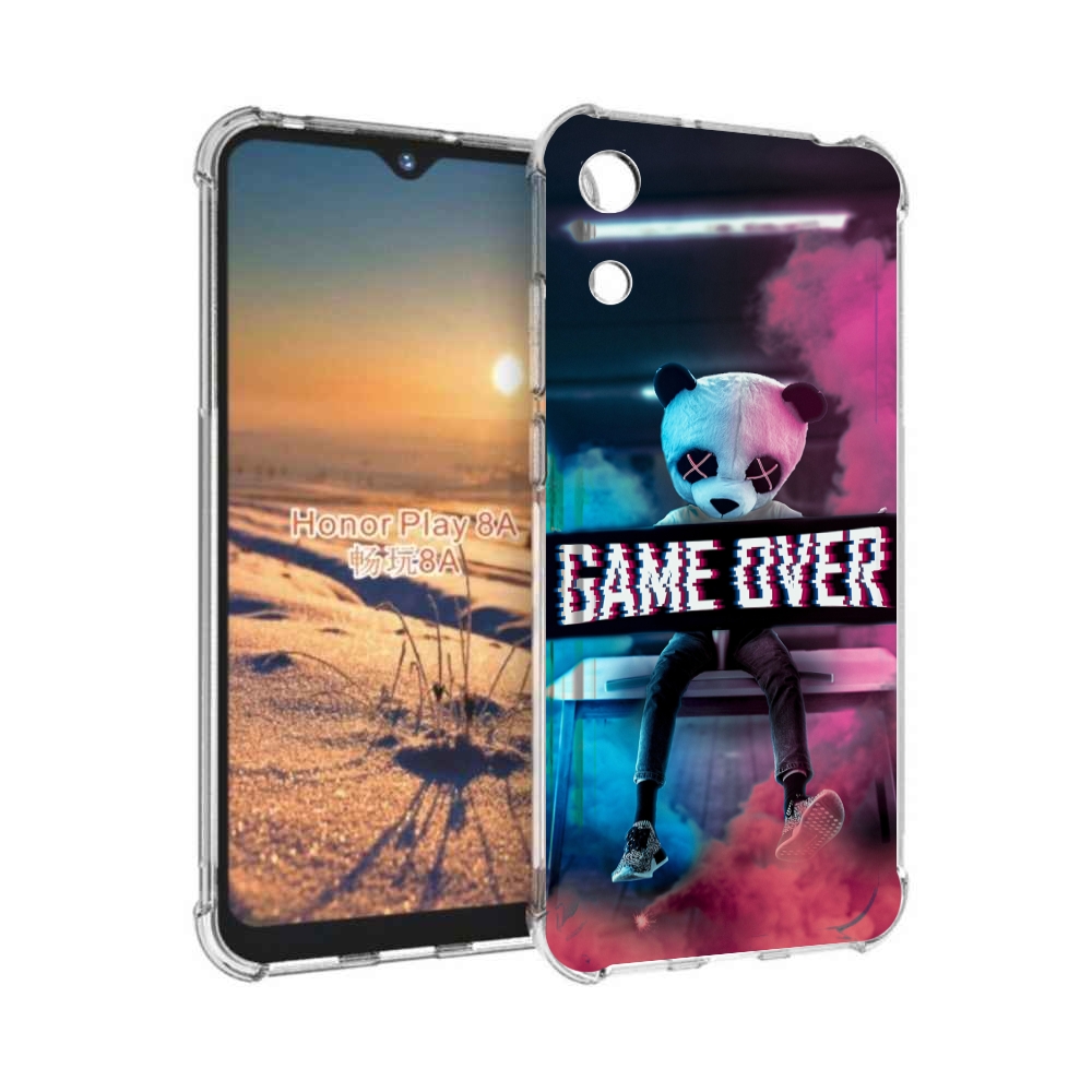 

Чехол бампер MyPads картина-панда для Honor 8A, Прозрачный, Tocco