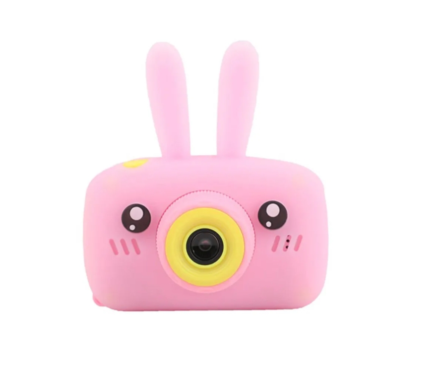 Детский фотоаппарат WellyWell Зайчик Camera_Rabbit_Pink детский цифровой фотоаппарат goodstorage зайчик желтый